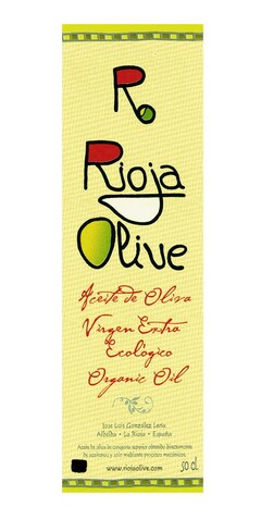 R Rioja Olive Aceite de Oliva Virgen Extra Ecológico Organic Oil