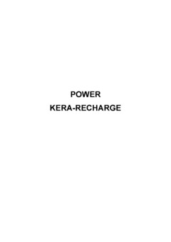 POWER KERA RECHARGE