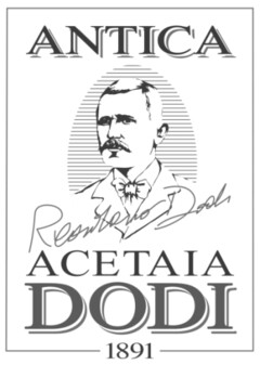 ANTICA ACETAIA DODI 1891 RICORDANO DODI
