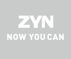 ZYN NOW YOU CAN