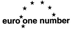 euro one number