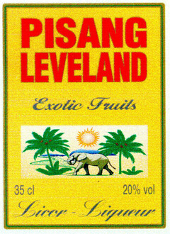 PISANG LEVELAND Exotic Fruits 35 cl 20% vol Licor - Liqueur