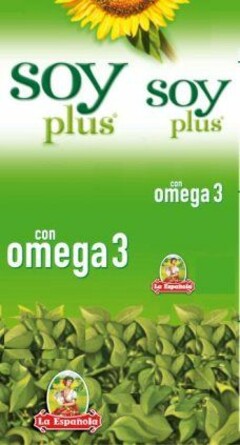 soy plus con omega 3 La Española