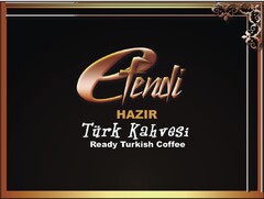 Efendi Hazir Türk Kahvesi Ready Turkish Coffee