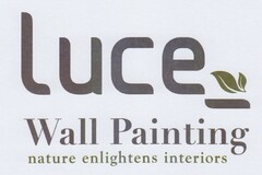 Luce_ Wall Painting nature enlightens interiors