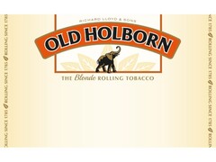 OLD HOLBORN THE BLONDE ROLLING TOBACCO