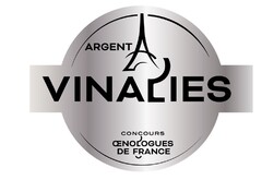 ARGENT VINALIES CONCOURS OENOLOGUES DE FRANCE