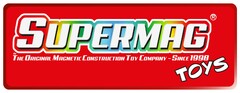 SUPERMAG TOYS BY THE ORIGINAL MAGNETIC CONSTRUCTION TOY COMPANY - SINCE 1998