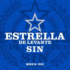 ESTRELLA DE LEVANTE SIN MURCIA 1963 MALTAS Y CERVEZAS DE MURCIA BIRRA CERVEJA LAGER