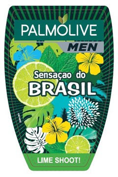 PALMOLIVE MEN Sensaçao do BRASIL LIME SHOOT!