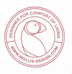 DESIGNED FOR COMFORT OF LIVING WWW.MOLLIS-DESIGN.COM