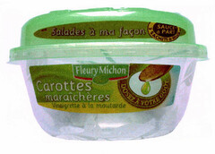 Fleury Michon Salades à ma façon Carottes maraîchères Vinaigrette à la moutarde