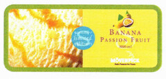 BANANA PASSION FRUIT 1000 ml MÖVENPICK Swiss Premium Ice Cream summer limited edition