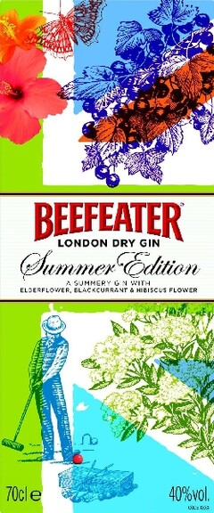 BEEFEATER LONDON DRY GIN SUMMER EDITION