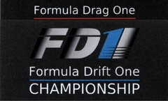 Formula Drag One FD1 Formula Drift One CHAMPIONSHIP