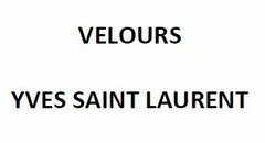 VELOURS YVES SAINT LAURENT