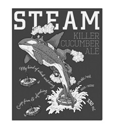 STEAM KILLER CUCUMBER ALE 4.7% alc./vol. BEER / BIÈRE 330ml