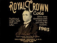 ROYAL CROWN COLA 1905 CLAUD A. HATCHER PHARMACIST THE INVENTOR OF ROYAL CROWN COLA