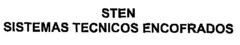 STEN SISTEMAS TECNICOS ENCOFRADOS