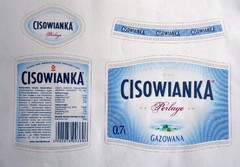 CISOWIANKA, Perlage, GAZOWANA, NAŁĘCZOWSKA WODA MINERALNA OD 1979r., OFICJALNA WODA MINERALNA PIŁKARSKIEJ REPREZENTACJI POLSKI