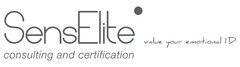 Senselite consulting and certification value your emotional ID