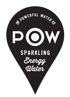 THE POWERFUL WATER CO POW SPARKLING Energy Water