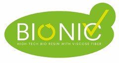 BIONICV HIGH-TECH BIO RESIN WITH VISCOSE FIBER