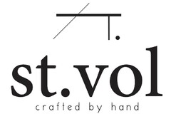 st.vol crafted by hand