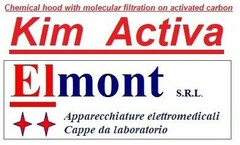 Chemical hood with molecular filtration on activated carbon Kim Activa Elmont S.R.L. Apparecchiature elettromedicali Cappe da laboratorio