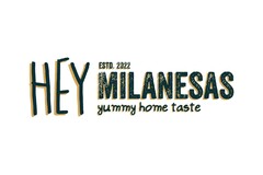 HEY MILANESAS ESTD. 2022  yummy home taste