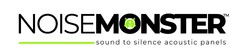 NOISEMONSTER sound to silence acoustic panels