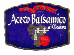 MONARI FEDERZONI Dal 1912 Aceto Balsamico di Modena Dal 1912