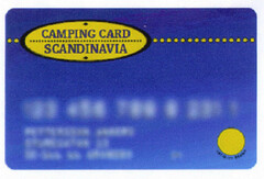 CAMPING CARD SCANDINAVIA