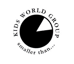 KIDS WORLD GROUP smaller than...