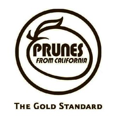PRUNES FROM CALIFORNIA THE GOLD STANDARD
