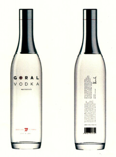 GORAL VODKA MASTERPIECE