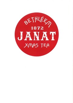 BETHLEEM 1872 JANAT XMAS TEA