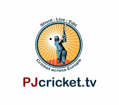 PJcricket.tv Shoot - Live - Edit Cricket across Europe