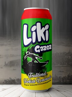 LIKI GAZOZ Traditional Turkish Lemonade Original Türkisches Erfrischungsgetränk