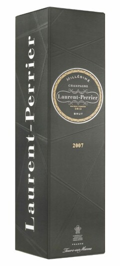 MILLÉSIMÉ CHAMPAGNE LAURENT-PERRIER MAISON FONDEE 1812 BRUT 2007