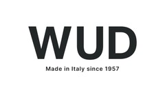 WUD Made in Italy since 1957