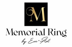 M Memorial Ring by Eve - Art