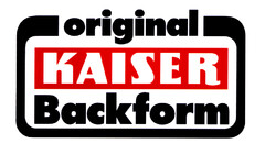 original KAISER Backform