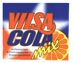 VILSA COLA mix Koffeinhaltiges Erfrischungsgetränk mit Orangengeschmack