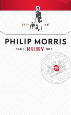 PHILIP MORRIS CLUB RUBY CUT