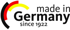 made in Germany since 1922