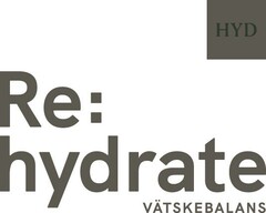 HYD Re: hydrate VÄTSKEBALANS
