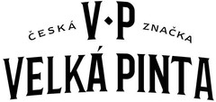 ČESKÁ V.P ZNAČKA VELKÁ PINTA