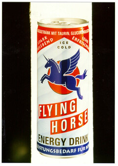 ICE COLD FLYING HORSE ENERGY DRINK