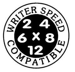 2 4 6 8 12 X WRITER SPEED COMPATIBLE